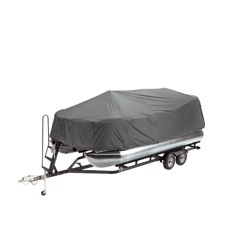 Waterproof Breathable Polyester Pontoon Boat Cover